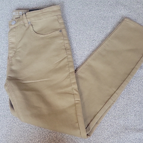 Vintage Genes Men's Slim Fit Tan Jeans Size 34W x 32L - Picture 1 of 9